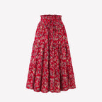 Vestido de mujer con estampado floral, corte en A, elegante, ideal para el día a día.